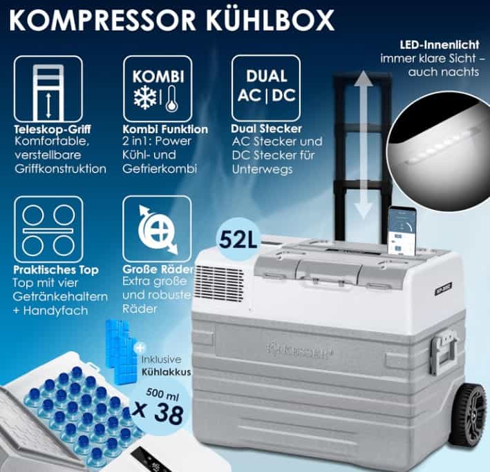 Kesser Kompressor Kühlbox im Check