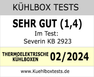 Severin KB 2923 Testsiegel